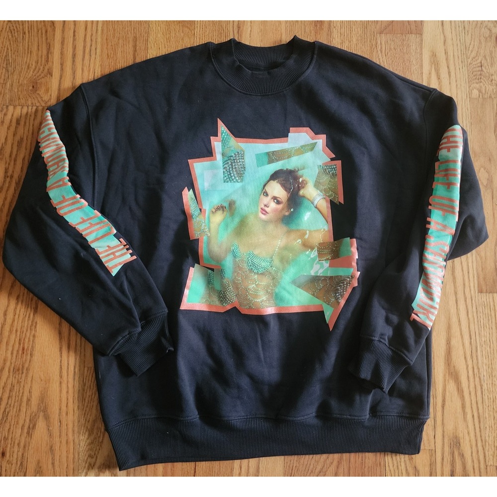 Taylor Swift Life Of A Showgirl Crewneck Sweater Medium